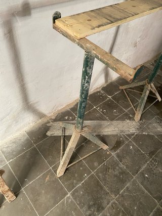 2 Pies de Andamio Metálicos