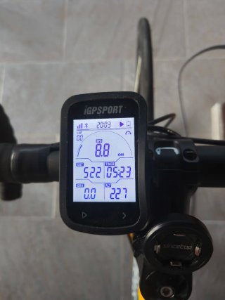 Ruedas Shimano RS Disco+ IGPSPORT BCS100