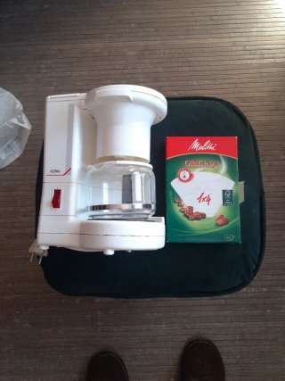 Cafetera Solac con filtros Melitta