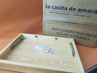 Tapa Cuadro Eléctrico Decorativa Madera