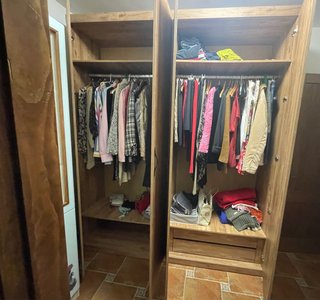 Armario de madera 6 puertas