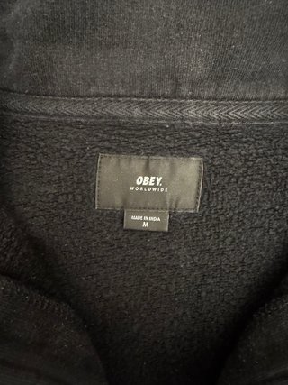 Felpa Obey Vintage nero