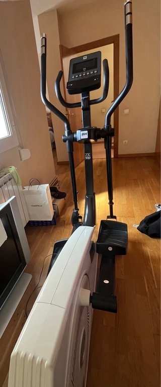 Bicicleta Elíptica Negro y blanco
