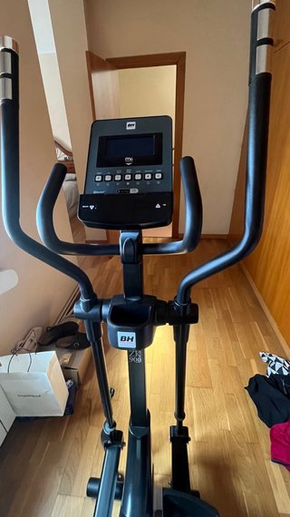 Bicicleta Elíptica Negro y blanco