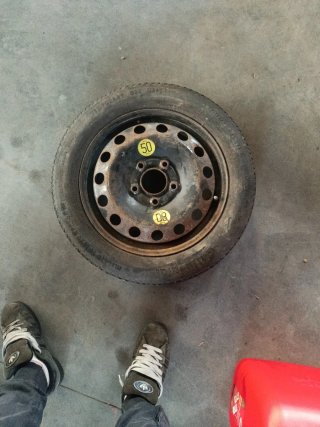 Rueda de repuesto BMW 316