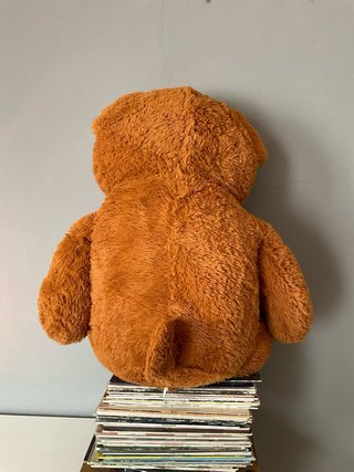 Oso de peluche grande marrón