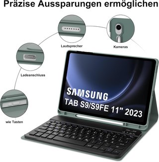 Tastiera Bluetooth per Samsung Tab S9/S9 FE
