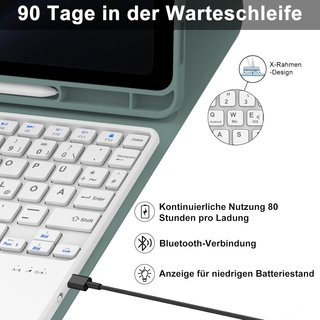 Tastiera Bluetooth per Samsung Tab S9/S9 FE