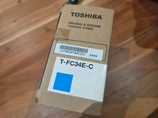 Toner Toshiba T-FC34E-C Cyan