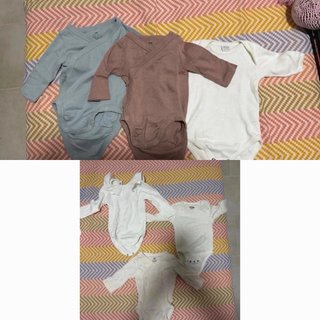 Lotto 48 pz abbigliamento neonata da 50 cm a 56 cm