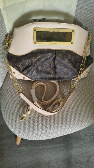 Bolso Louis Vuitton Beige y Marrón