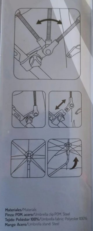 Sombrilla universal para carrito bebé