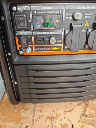 Generador Inverter Genergy Rodas 3800W/3500W