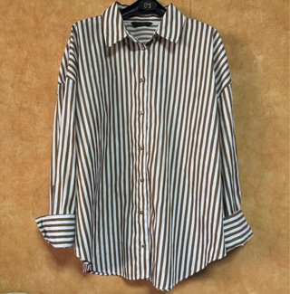 Camisa oversize Zara Talla L