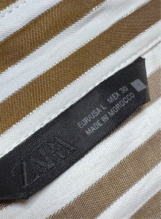 Camisa oversize Zara Talla L