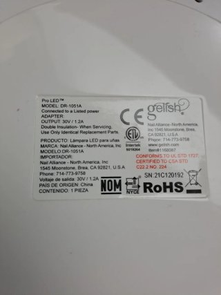 Lámpara LED Gelish Pro