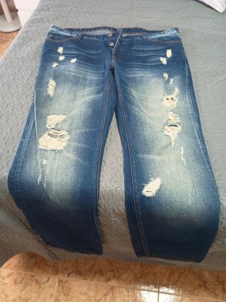 Pantalones vaqueros hombre azules