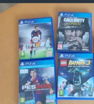 Juegos play station 4.