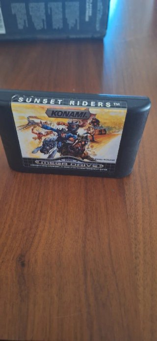 Sunsetriders Sega Mega Drive Completo Konami