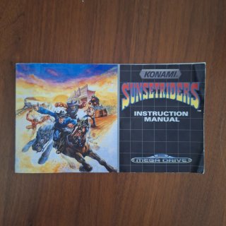 Sunsetriders Sega Mega Drive Completo Konami