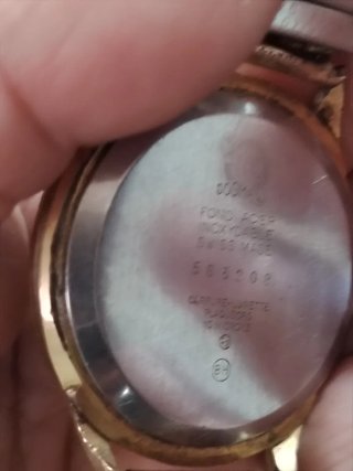 Reloj Dogma Prima Chapado Oro 10 Micras