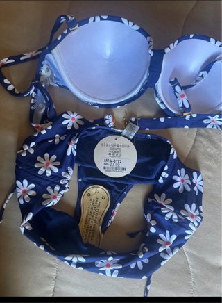 Costume da bagno donna fantasia fiori