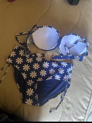 Costume da bagno donna fantasia fiori