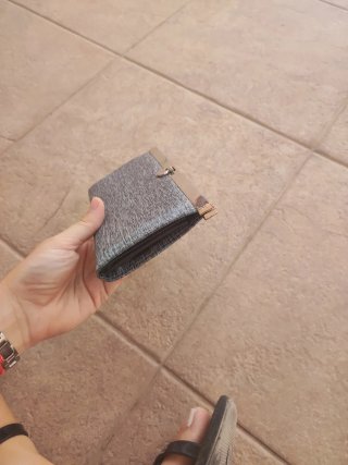 Bolso de fiesta plateado