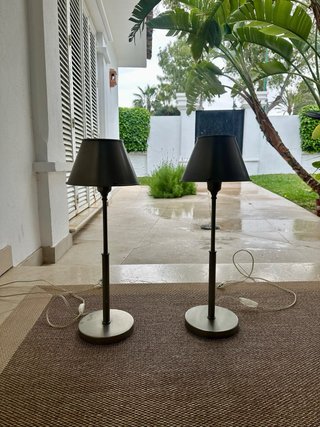 Lampade da tavolo in acciaio inox