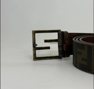 Cintura Fendi Logo FF Oro