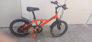 Bici infantil Btwin naranja