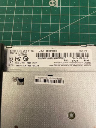 Hitachi Super Multi DVD Writer GUC0N