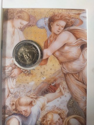 2 monedas de 2€ San Marino 2023 Perugino y Signore