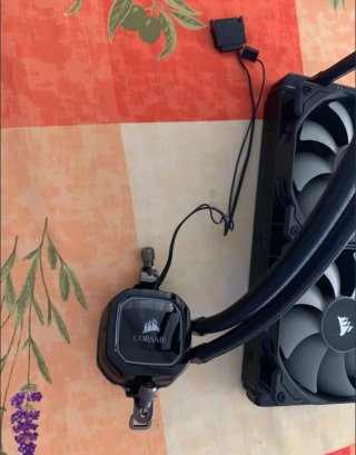 Refrigeración Líquida pc gamer Corsair H100x 240mm