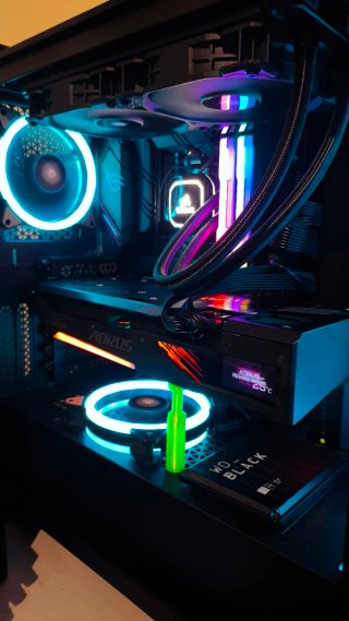 Refrigeración Líquida pc gamer Corsair H100x 240mm