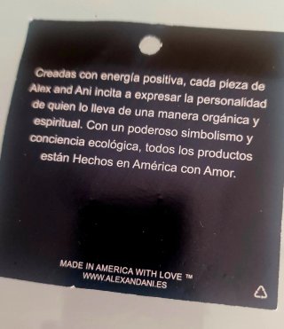 Pulsera Alex and Ani Letra F