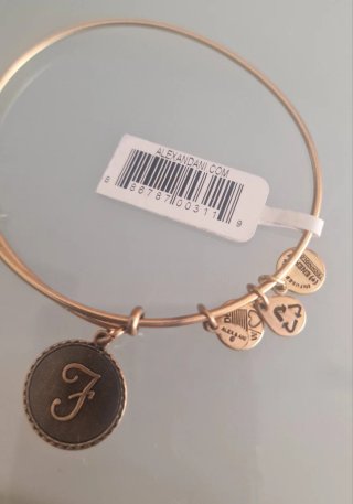Pulsera Alex and Ani Letra F