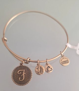 Pulsera Alex and Ani Letra F