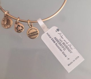 Pulsera Alex and Ani Letra F