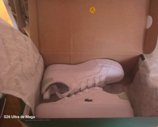 Zapatillas Lacoste Blancas Mujer