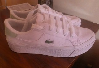 Zapatillas Lacoste Blancas Mujer