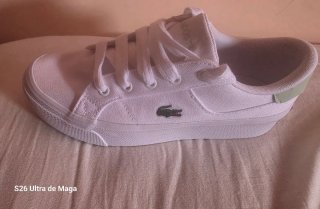 Zapatillas Lacoste Blancas Mujer