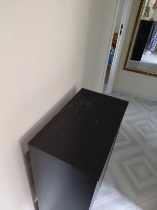 Zapatero Bissa Ikea Marrón Oscuro