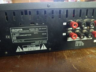 Amplificador Aiwa XA-003 Stereo Integrado