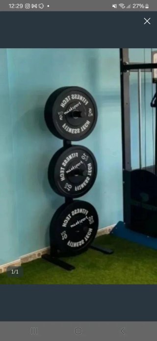 Soporte para discos olimpicos