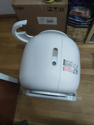 Arenero autolimpiable para gatos