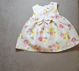 Abito bambina floreale Mayoral tg 4-6 anni