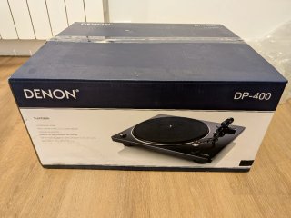 Denon DP-400 Tocadiscos Negro