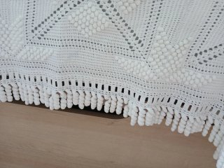 Colcha ganchillo cama 150