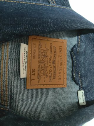 Chaqueta Vaquera Levi's Talla L Azul Marino